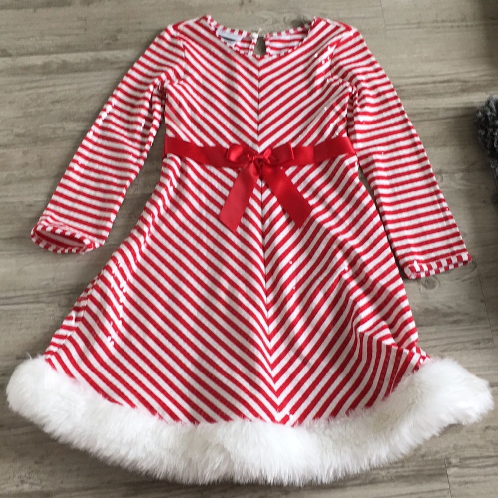 Bonnie Jean girls Christmas dress